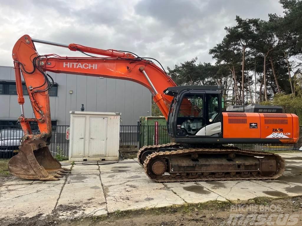 Hitachi Zaxis 350LCN-6 tracked excavator, 2016 Year. only Beltegraver
