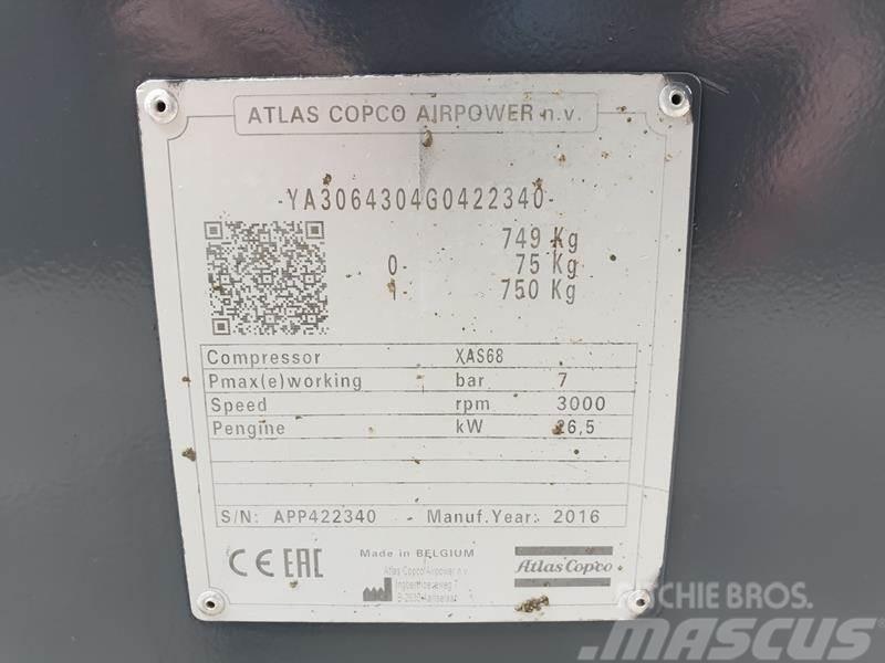 Atlas Copco XAS 68 KD Kompressorer