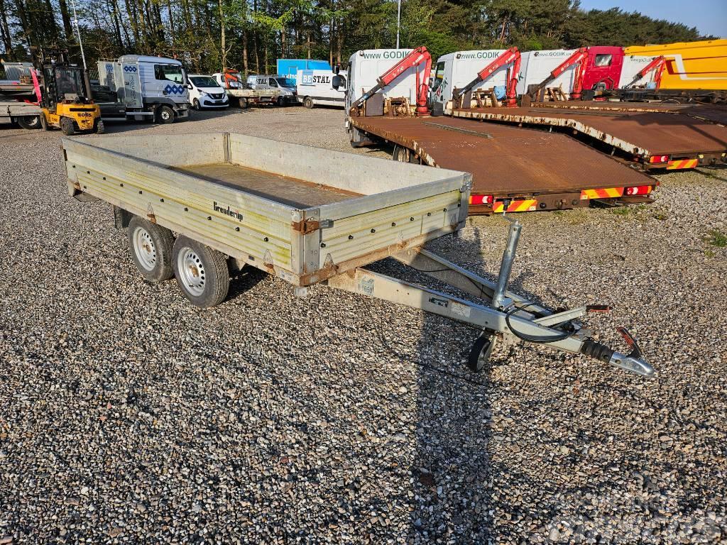 Brenderup 2 tons trailer model 4310 TB alu Planhengere