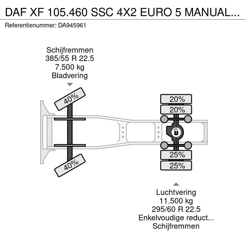 DAF XF 105.460 SSC 4X2 EURO 5 MANUAL GEARBOX APK Trekkvogner