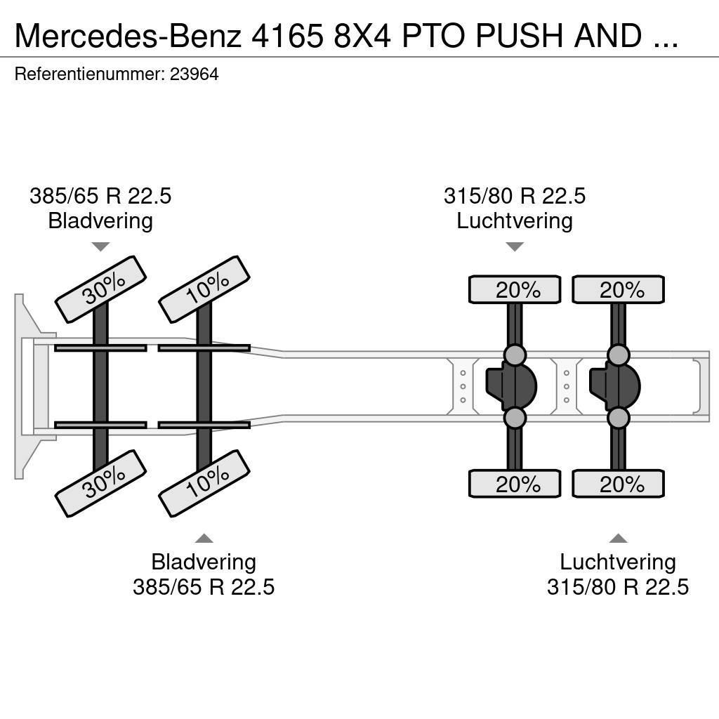 Mercedes-Benz 4165 8X4 PTO PUSH AND PULL 510.000KM Trekkvogner