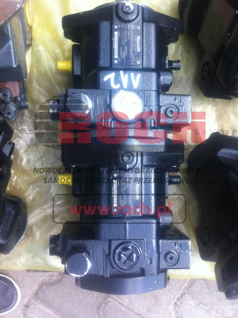 Komatsu SK510 Rexroth AA10V G18+AA10VG18 Pompa Pump Hydraulikk