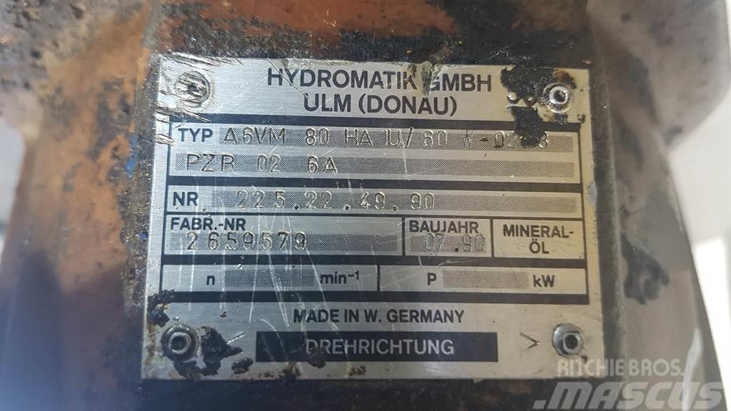 Hydromatik A6VM80HA1U/60W - Drive motor/Fahrmotor/Rijmotor Hydraulikk