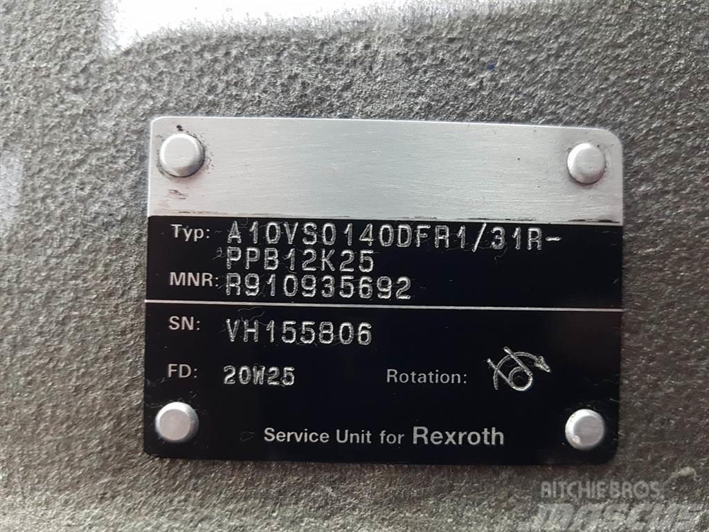 Rexroth A10VSO140DFR1/31R - Load sensing pump Hydraulikk