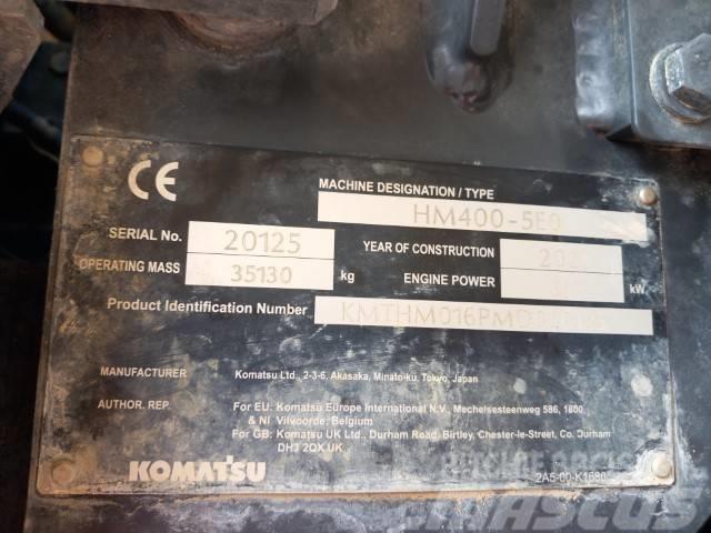 Komatsu HM400-5 Rammestyrte Dumpere