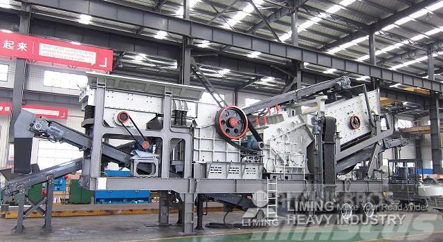 Liming 100~200tph  river stone Mobile crushing plant Knusere