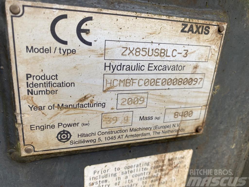 Hitachi ZX 85 US B LC-3 Midigravere 7 - 12t