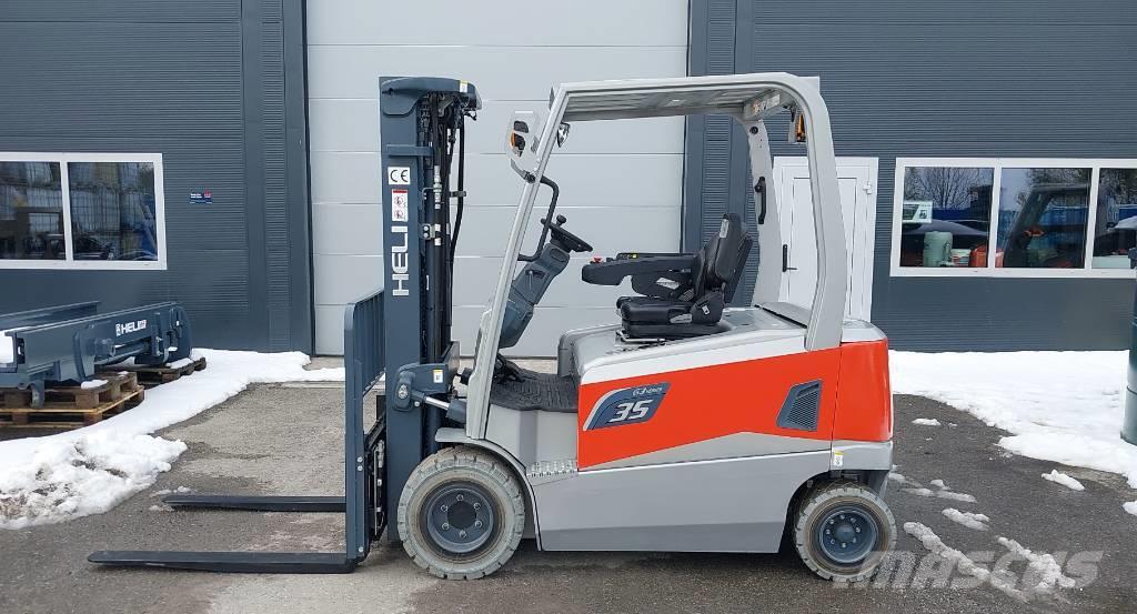 Heli 3,5 tonns el. truck - 4,7 m løftehøyde (PÅ LAGER) Elektriske trucker