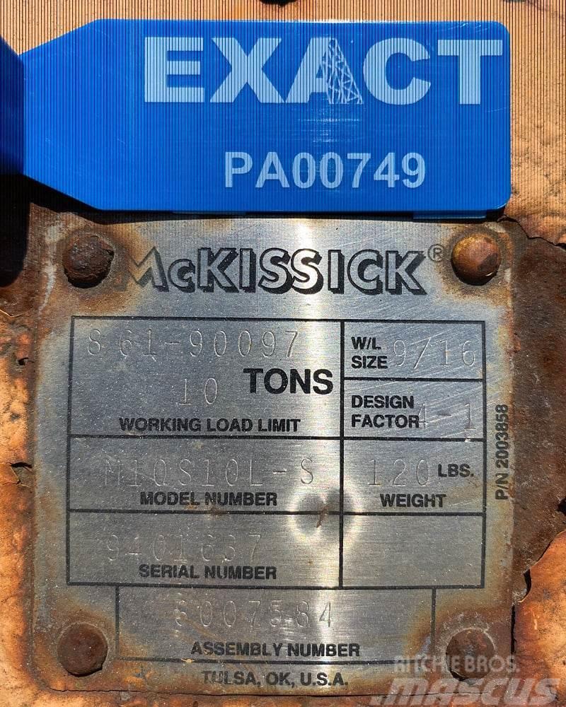  McKissick M10S10L-S Kran deler og utstyr