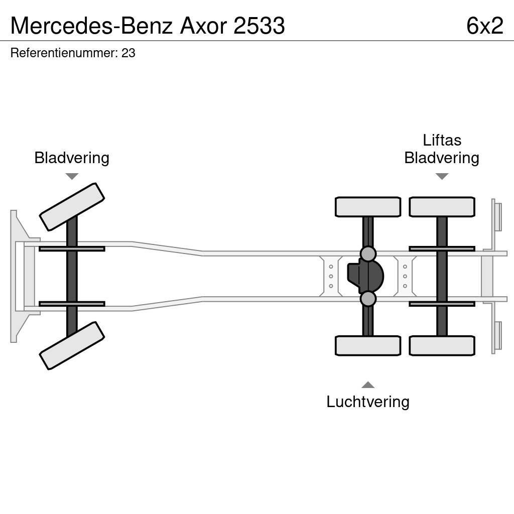 Mercedes-Benz Axor 2533 Planbiler