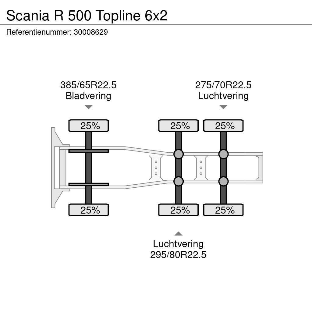 Scania R 500 Topline 6x2 Trekkvogner