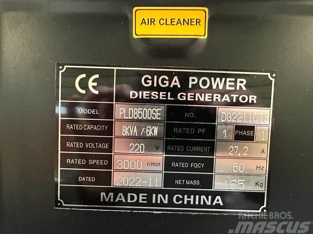  Giga power 8kva - PLD8500SE ***SPECIAL OFFER*** Andre Generatorer