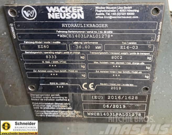 Wacker Neuson EZ 80 Midigravere 7 - 12t