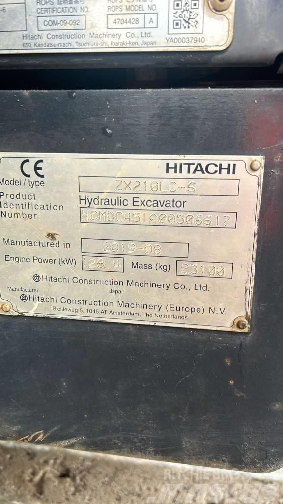 Hitachi ZX 210 LC N-6 Beltegraver