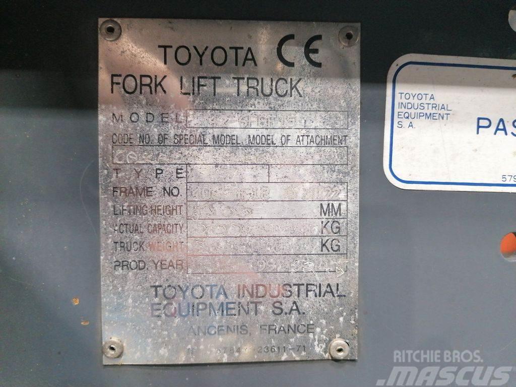 Toyota 42-6FGF15 Propan trucker