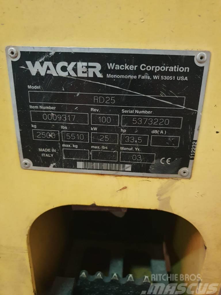 Wacker Neuson RD 25 Andre Valser