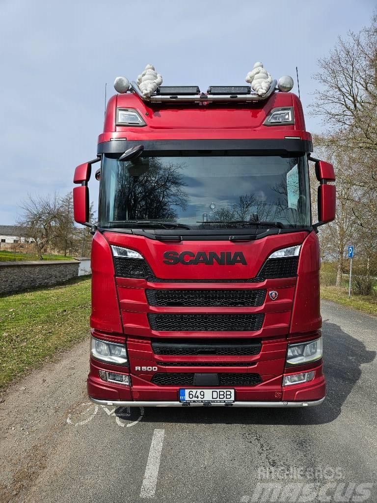 Scania R 500 Tømmerbiler
