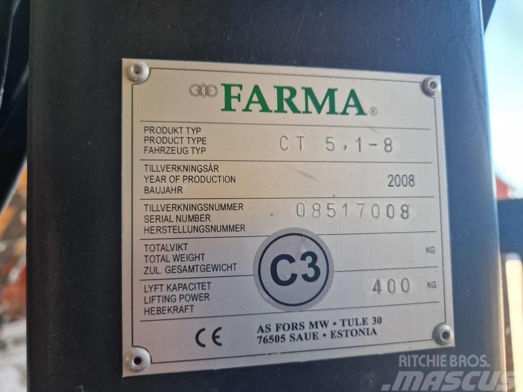 Valmet 305 + Farma5,1-8 Traktorer