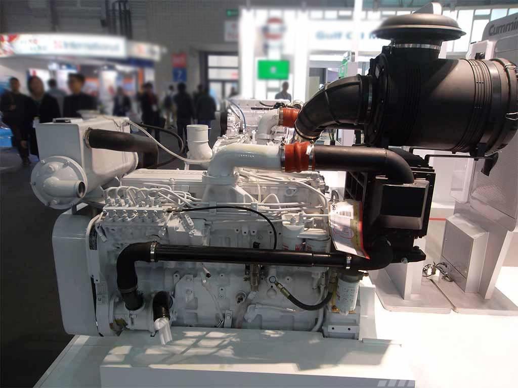 Cummins 55kw diesel generator motor for sightseeing ship Marine motor enheter