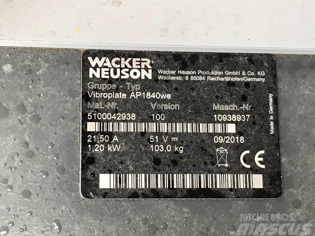Wacker Neuson AP1840we Vibroplater