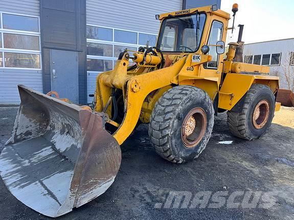 Hanomag 44D med HK. Hjullastere
