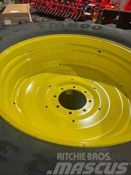 John Deere Hjul par: Trelleborg TM800 600/65R38 gul Dekk, hjul og felger