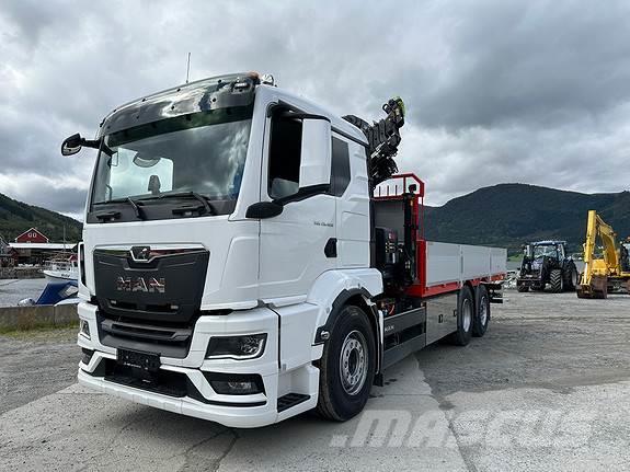 MAN TGS 26.400 HIAB X232E-5 HIPRO, INNBYTTE MULIG. Kranbil