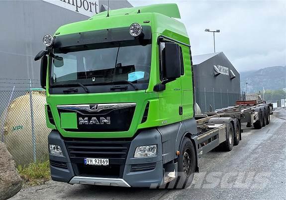MAN TGX - Euro 6 - Km: 650000 Containerbil