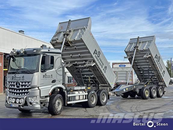 Mercedes-Benz 2663K AROCS Alutipp God nyttelast settet veier 17  Tippbil