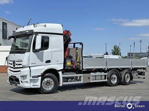 Mercedes-Benz Actros 2546L med Palfinger pk19.001 SLD5 Kranbil