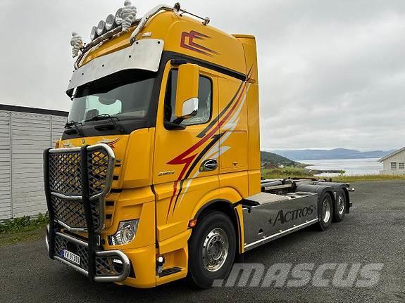Mercedes-Benz ACTROS 2563 6X2 Kabelløft lastebiler