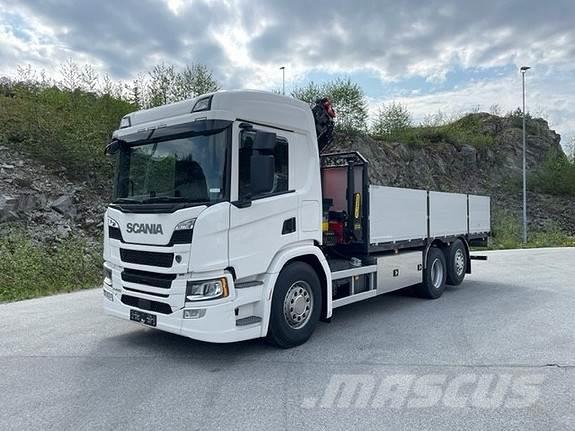 Scania P 450 B6X2*4NB med Palfinger PK19.001 SLD 5 Kranbil