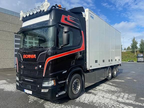 Scania R 650 6x4 Bussbyggskap Skapbiler