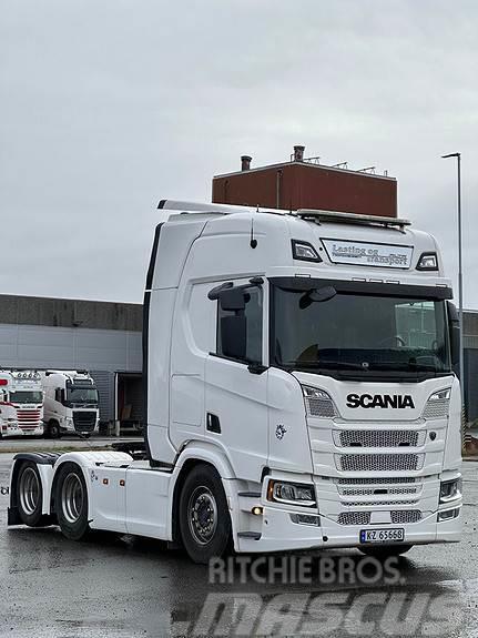 Scania R580 6X2 Hydraulikk Lav km Trekkvogner