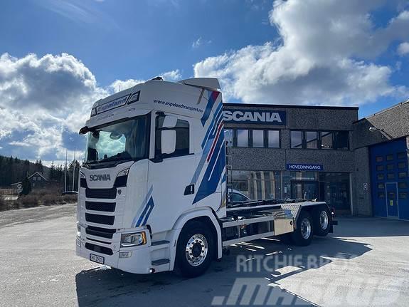 Scania S660B6X4NB Kabelløft lastebiler