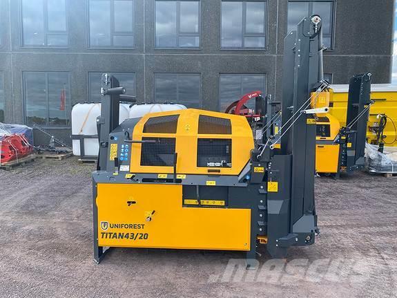 Uniforest vedmaskin Titan 43/20 CD Annet