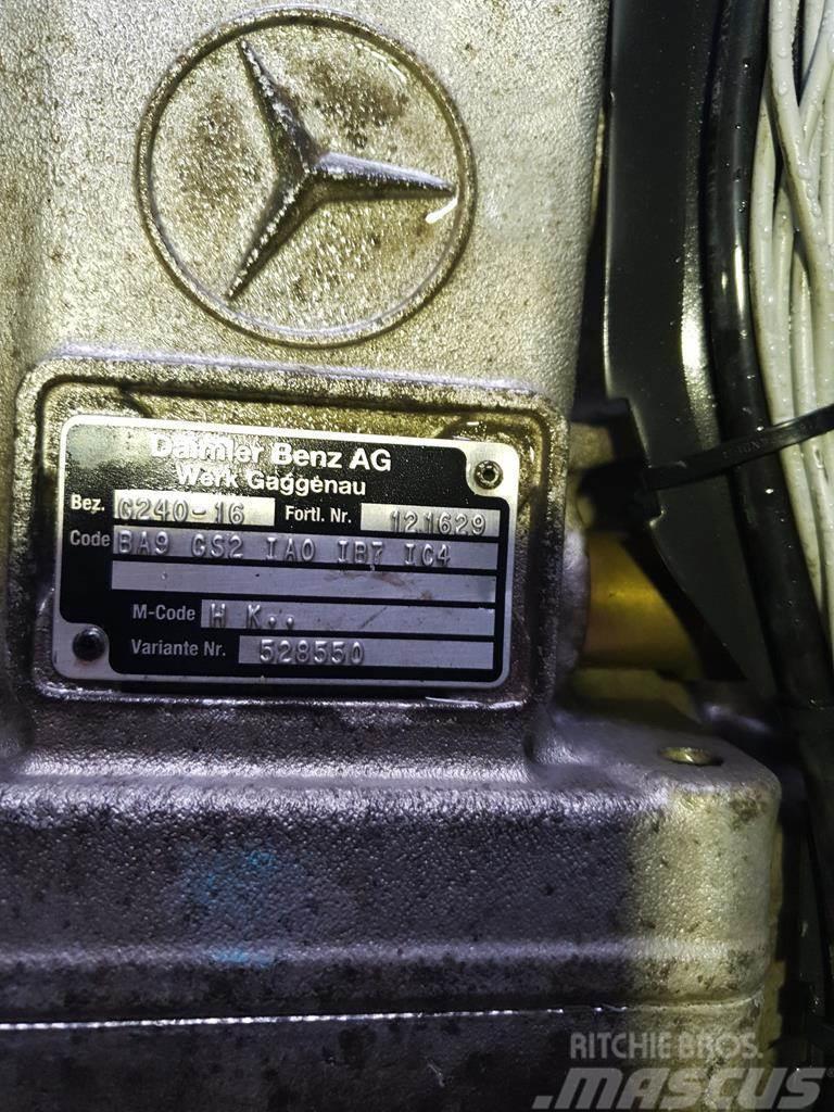 Mercedes-Benz ACTROS MP I G 240 - 16 ΜΕ INTARDER 115, ΗΛΕΚΤΡΟΝΙΚ Girkasser