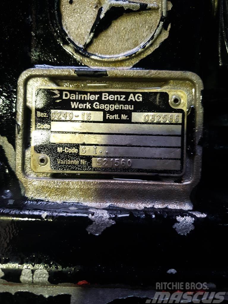Mercedes-Benz ACTROS MP I G 240 - 16 ΜΕ INTARDER 115, ΗΛΕΚΤΡΟΝΙΚ Girkasser