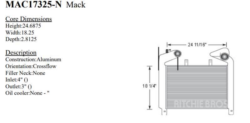Mack MR Series Andre komponenter