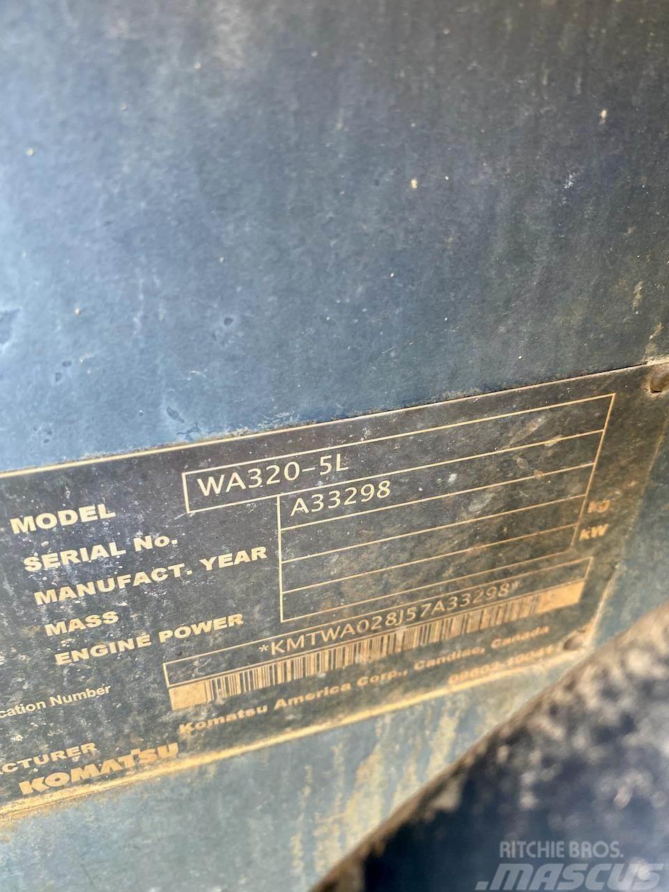 Komatsu WA320-5 Hjullastere