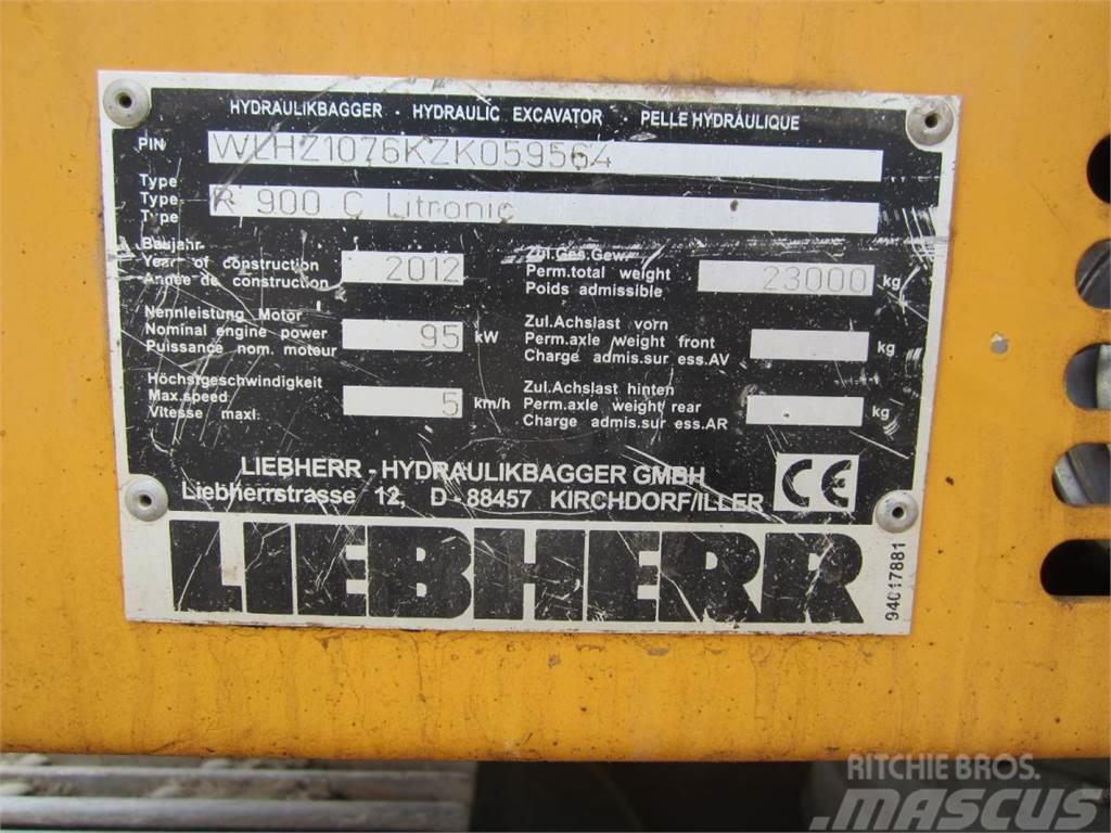 Liebherr R900C Litronic Beltegraver