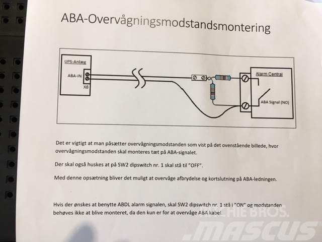 ABA Overvågningsmodstand Lys - Elektronikk