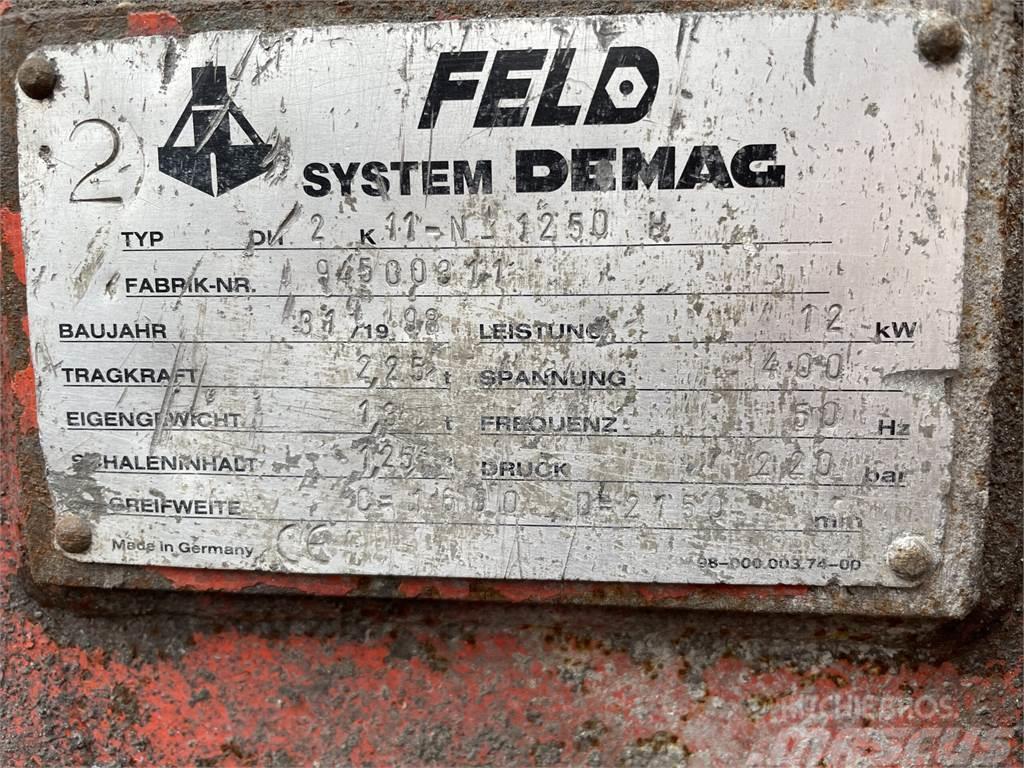  Feld-Demag 1,25 kbm el-hydraulisk grab type DH2K 1 Gripere