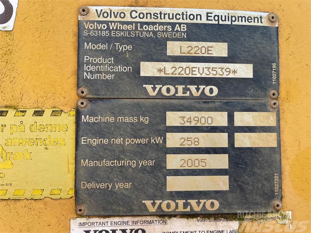 Volvo L220E læssemaskine til ophug Hjullastere