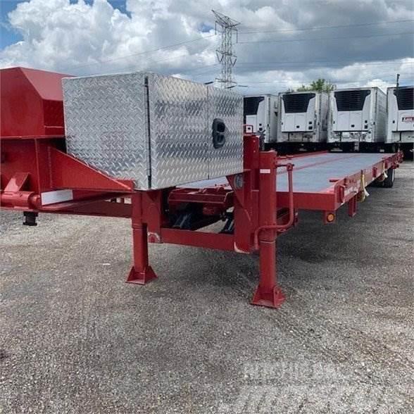  CONTRAL DROP DECK CONTAINER DELIVERY TRAILER, SING Planhengere