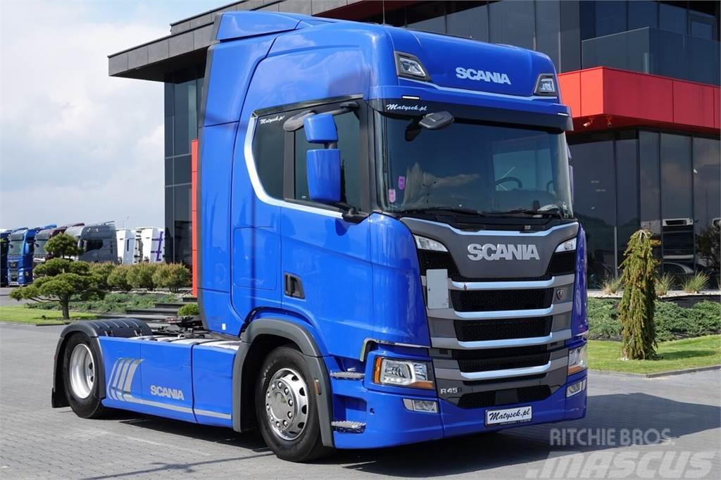 Scania R 450 / RETARDER / LEDY / OPONY 100 % / EURO 6 / 2 Trekkvogner