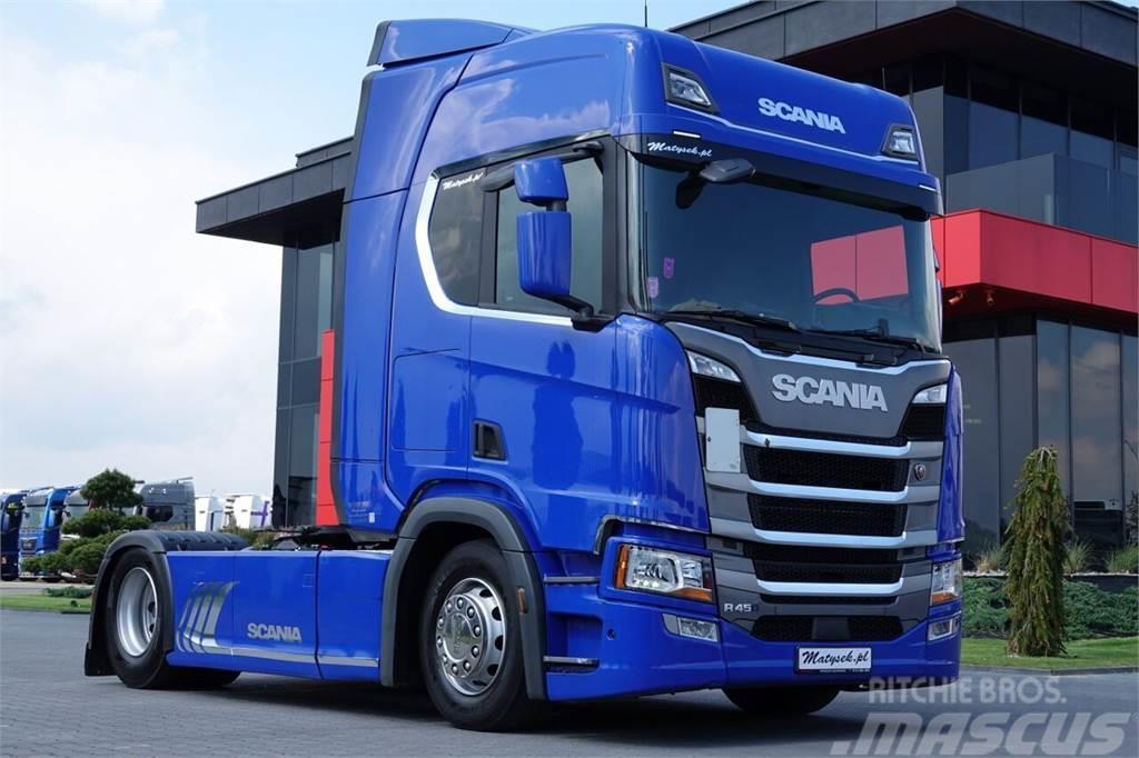 Scania R 450 / RETARDER / LEDY / OPONY 100 % / EURO 6 / 2 Trekkvogner