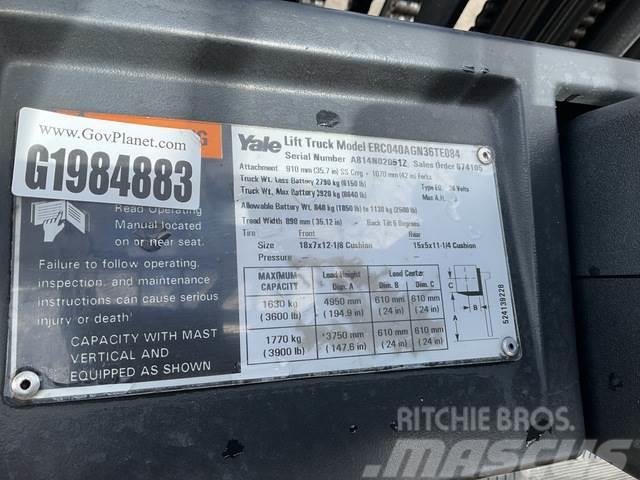 Yale ERC040AGN36TE084 Elektriske trucker