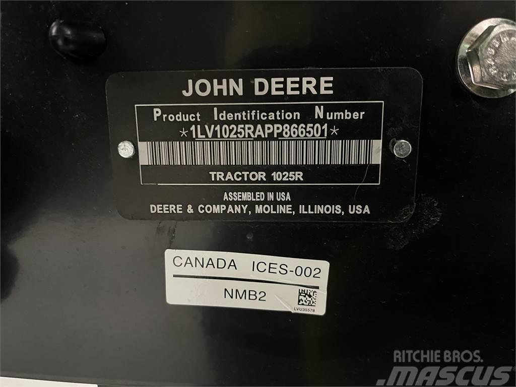 John Deere 1025R Kompakttraktorer