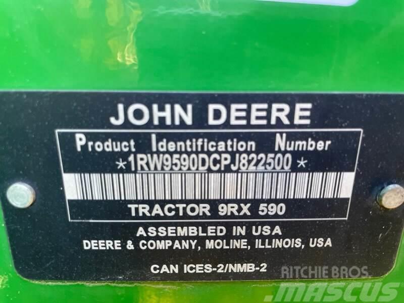 John Deere 9RX 590 Traktorer